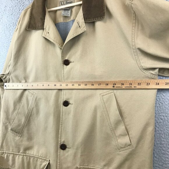 L.L. Bean Men's Field Barn Chore Hunting Jacket size L Tall - Picture 14 of 16